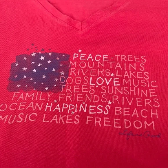 Life is Good America Style T-Shirt - Picture 4 of 8